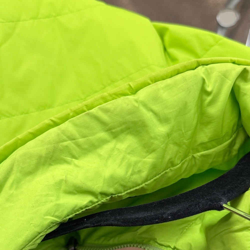 Patagonia Snowshot Jacket Large Green Full Zip Insulated Outerwear - Picture 9 of 9